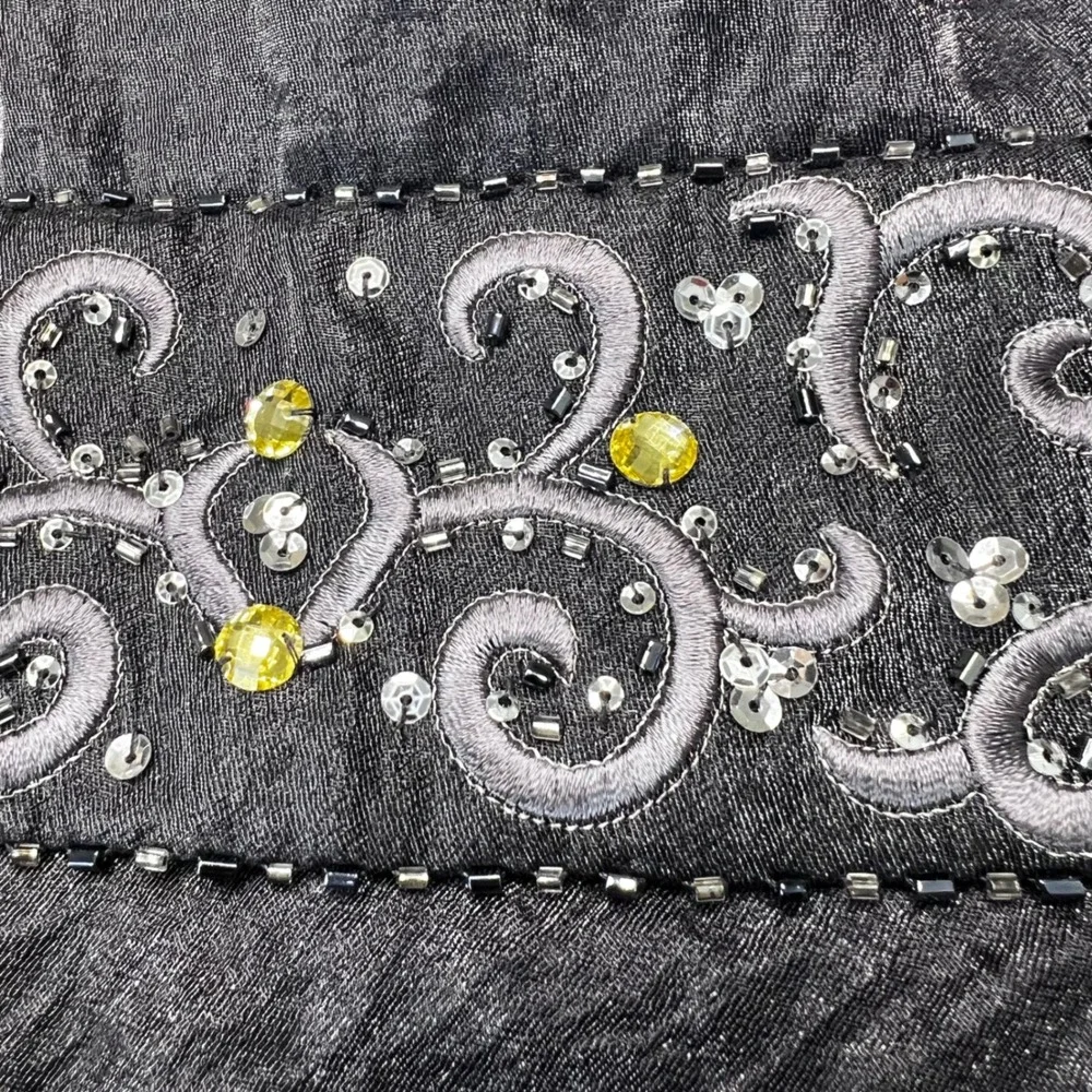 R&M Richards Woman‎ Tiered Dress Embellished Formal Party Size 16W (1 Piece)